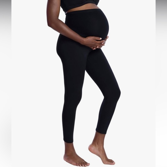 Motherhood Maternity Essential Stretch Full Length Leggings (M) - Picture 1 of 5